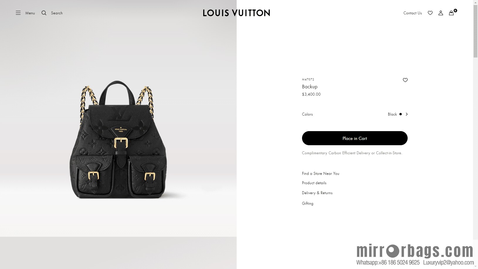 LV M47072 Backup