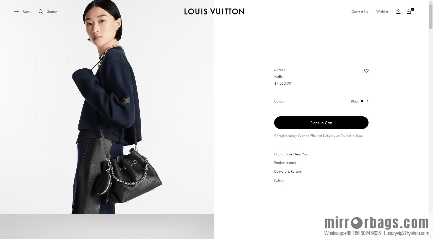 LV M57070 BELLA handbag