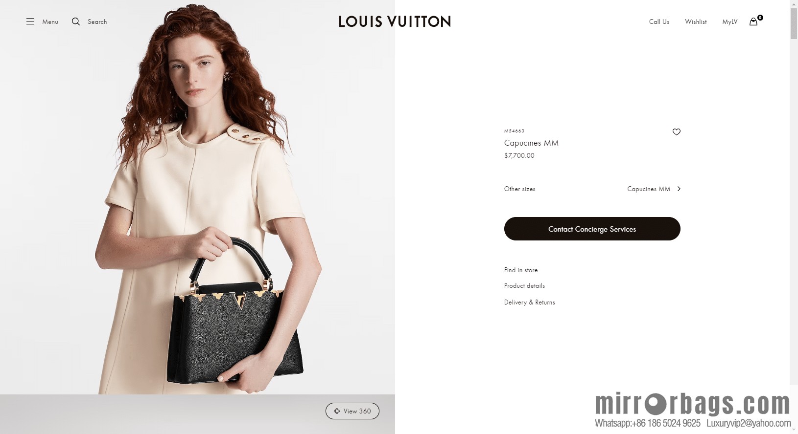 LV M54663 Capucines MM