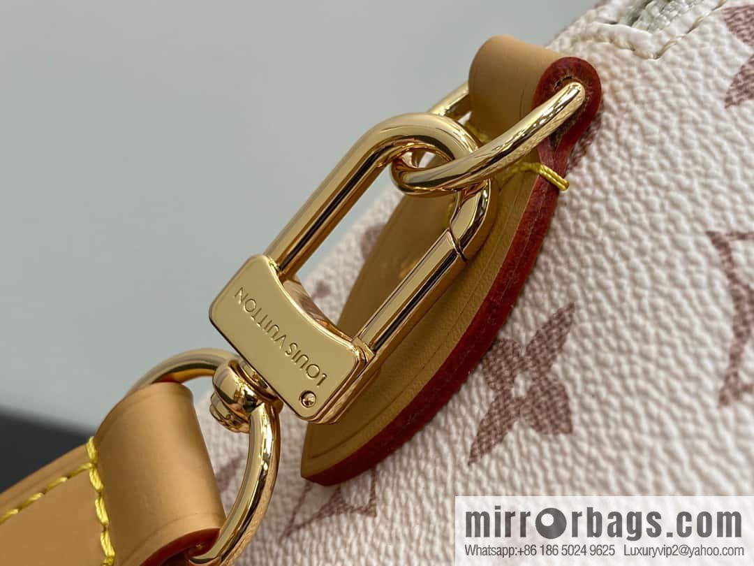 [Boutique‑grade] M46096 white flower M46234speedy pillow bag series M45957 SPEEDY BANDOULIZRE 20 handbag