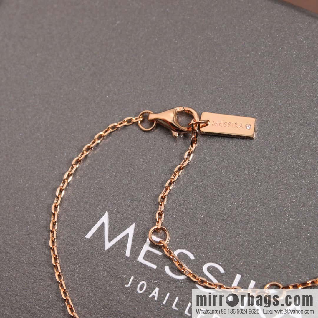 ☀️Messika JOY CEUR peach heart love diamond necklace ☀️
