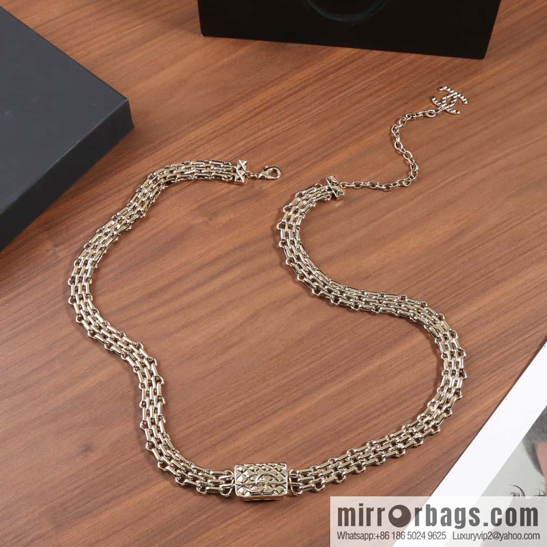☀️New ☑️ Chanel Double C Gold Bag Waist Chain Belt