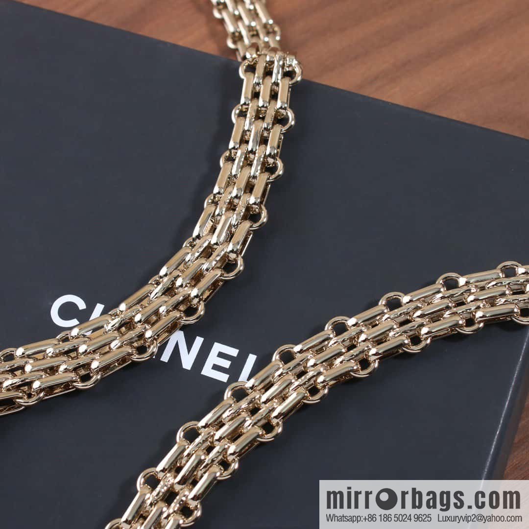 ☀️New ☑️ Chanel Double C Gold Bag Waist Chain Belt