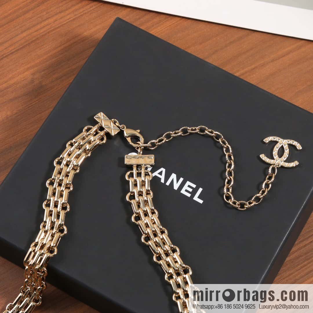 ☀️New ☑️ Chanel Double C Gold Bag Waist Chain Belt