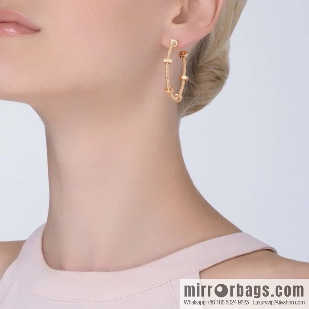 ☀Cartier ECROU DE CARTIER Screw Earrings