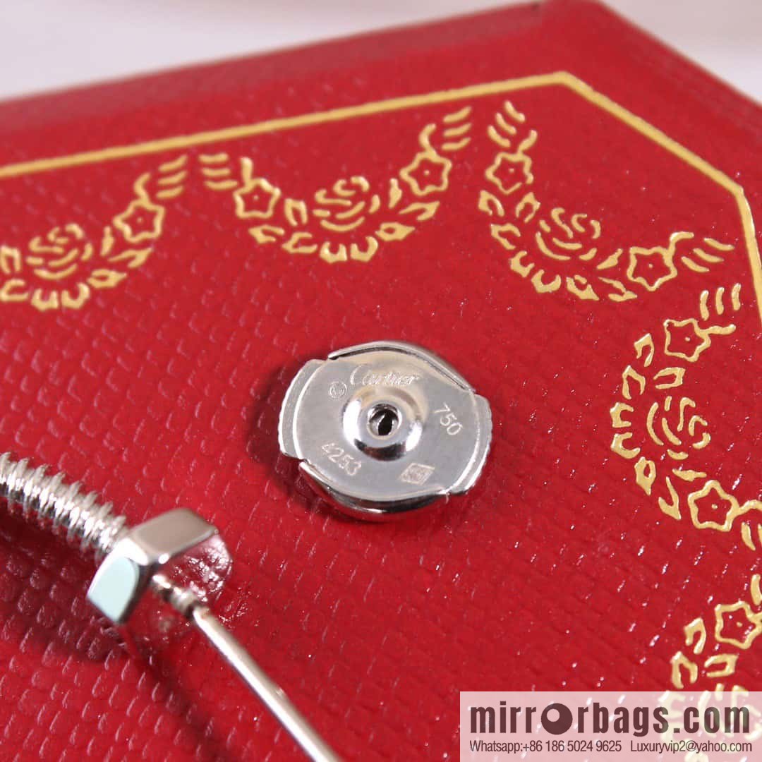 ☀Cartier ECROU DE CARTIER Screw Earrings
