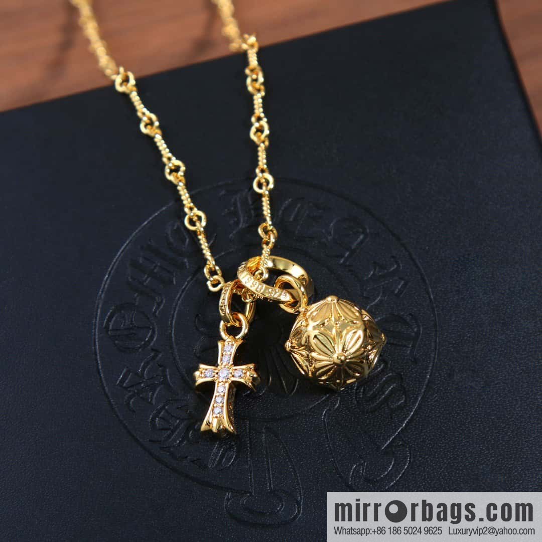 ☀New Croxin Cross Ball Necklace ☀