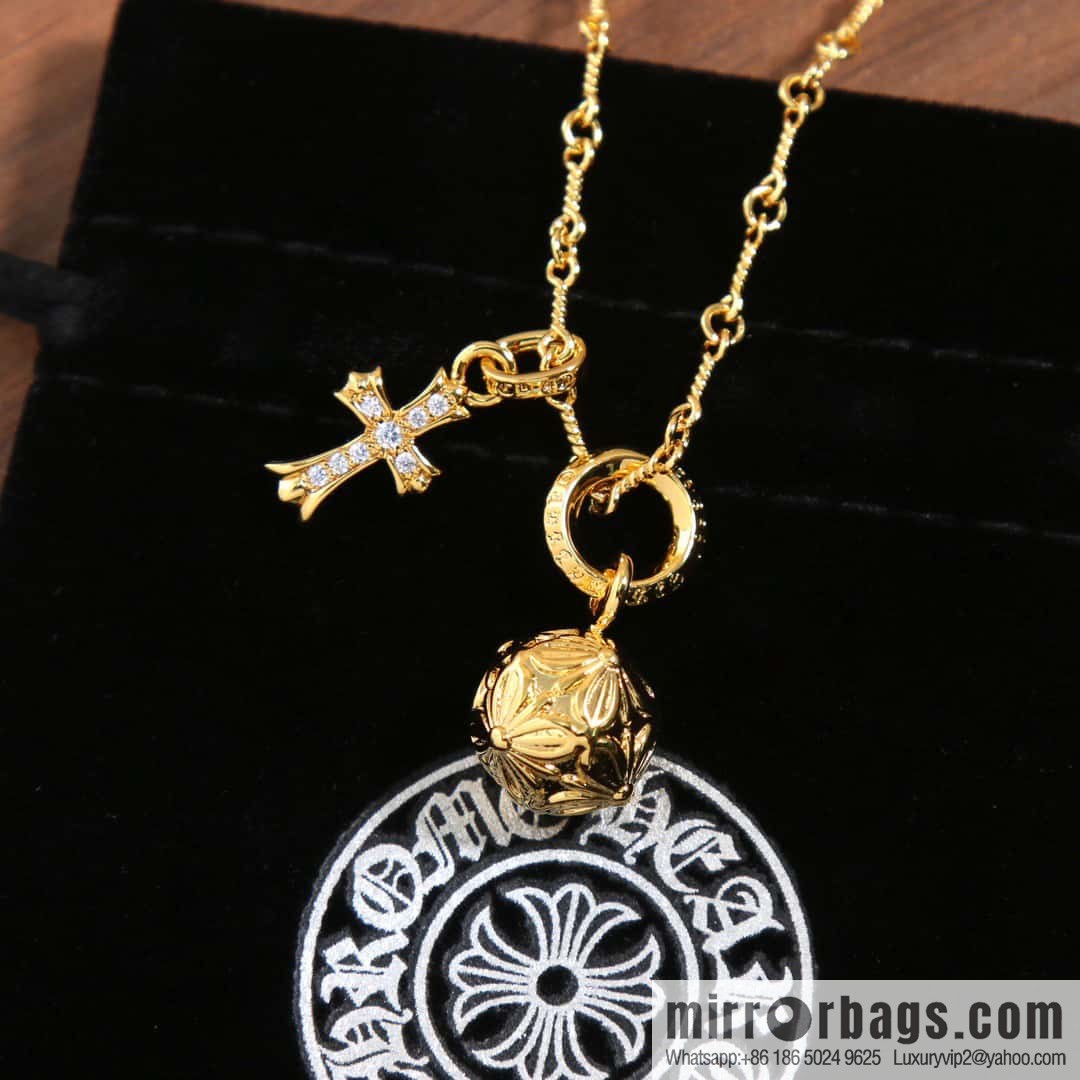 ☀New Croxin Cross Ball Necklace ☀