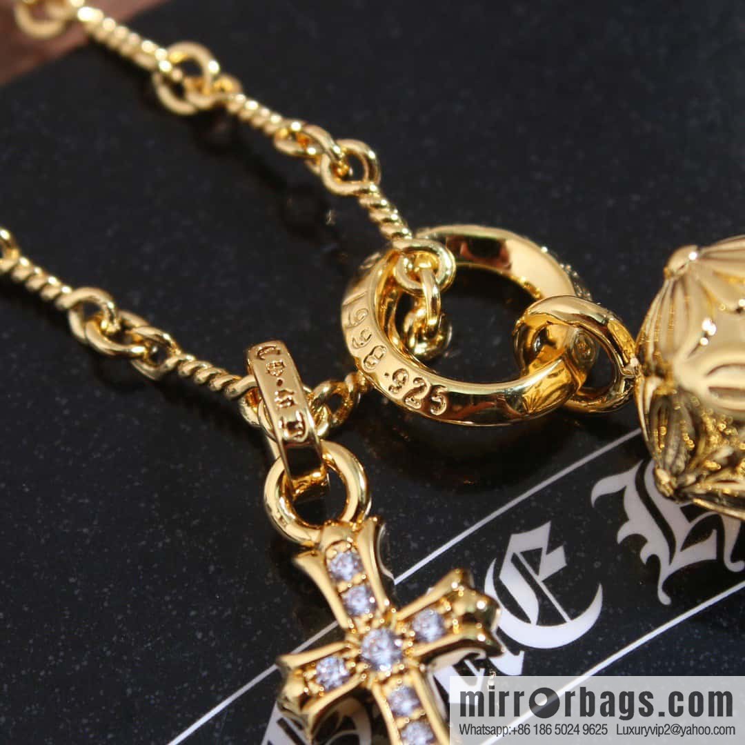 ☀New Croxin Cross Ball Necklace ☀