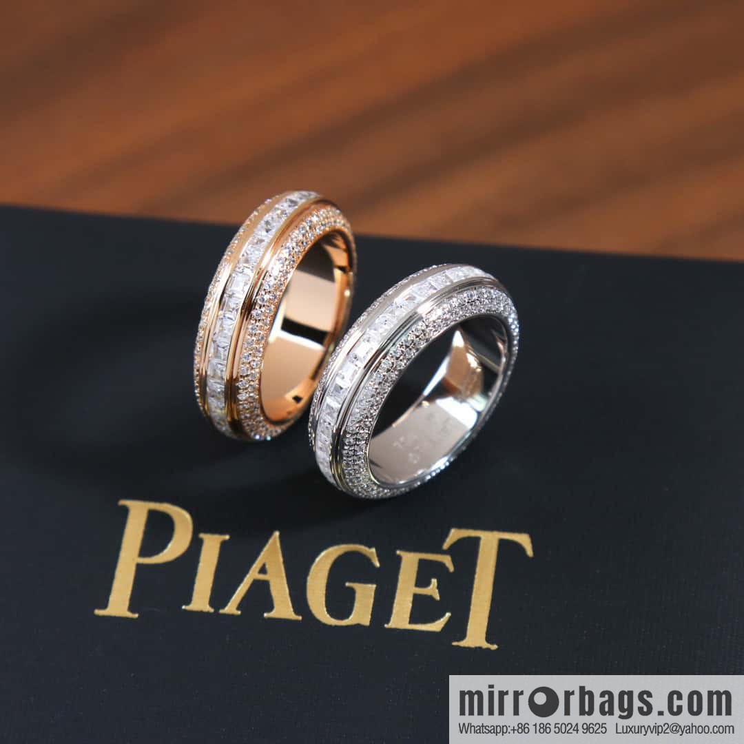 ☀️Piaget Double Row POSSESSION Square Diamond Ring ☀️