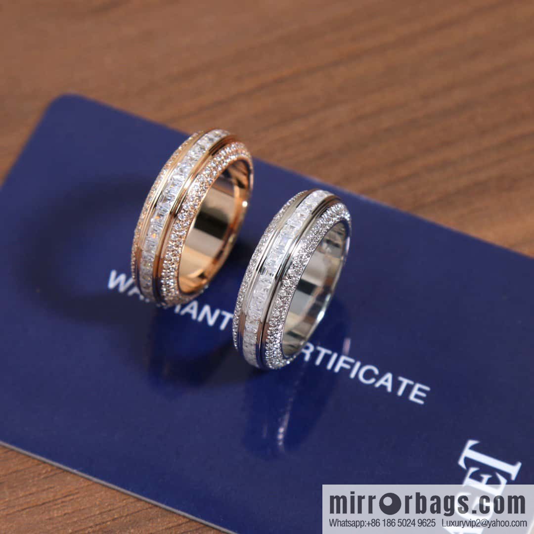 ☀️Piaget Double Row POSSESSION Square Diamond Ring ☀️