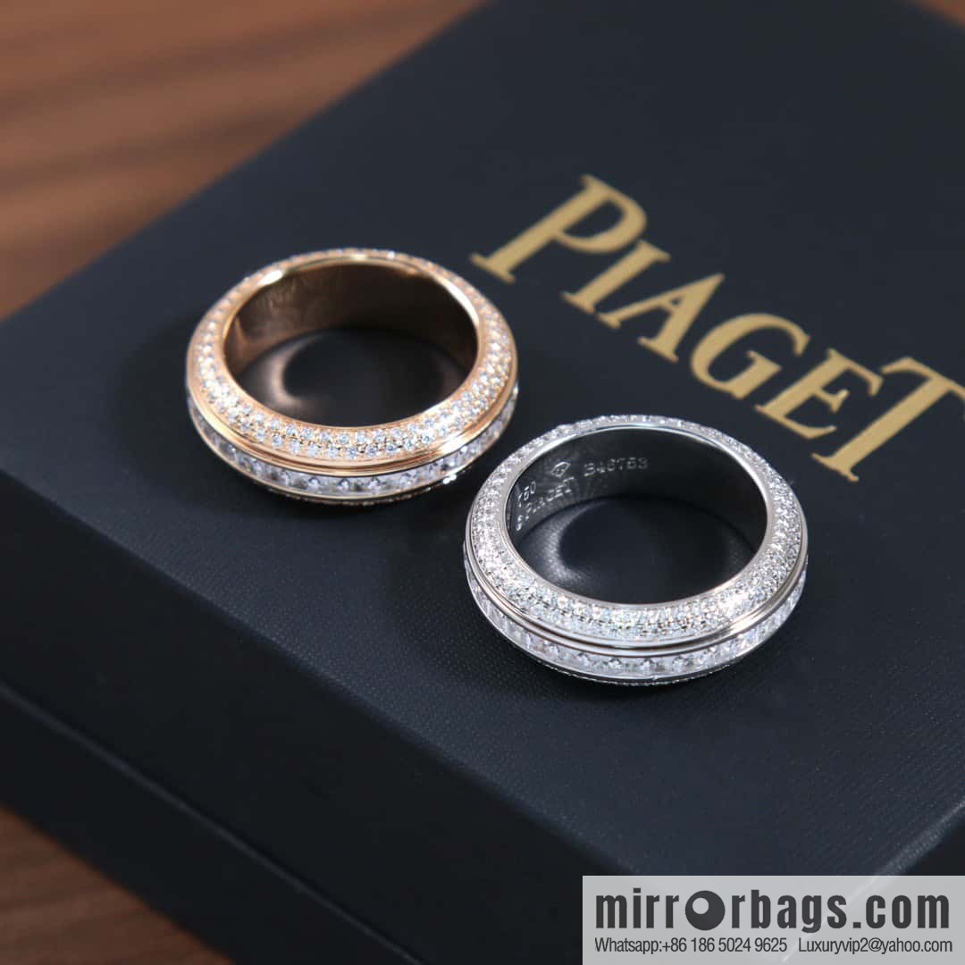 ☀️Piaget Double Row POSSESSION Square Diamond Ring ☀️