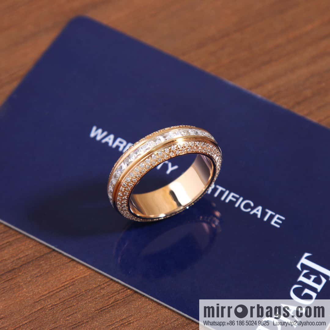 ☀️Piaget Double Row POSSESSION Square Diamond Ring ☀️