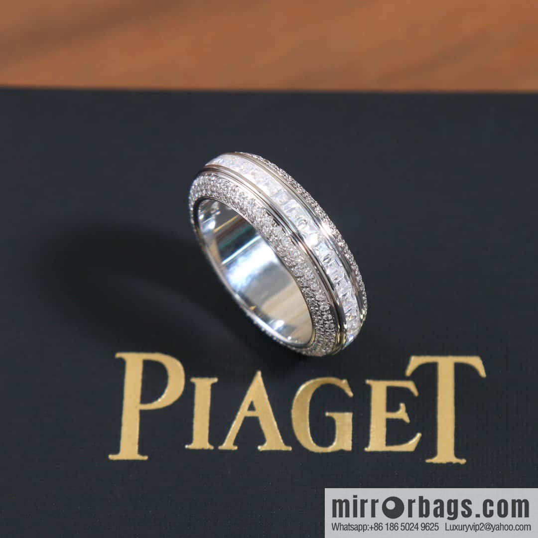 ☀️Piaget Double Row POSSESSION Square Diamond Ring ☀️