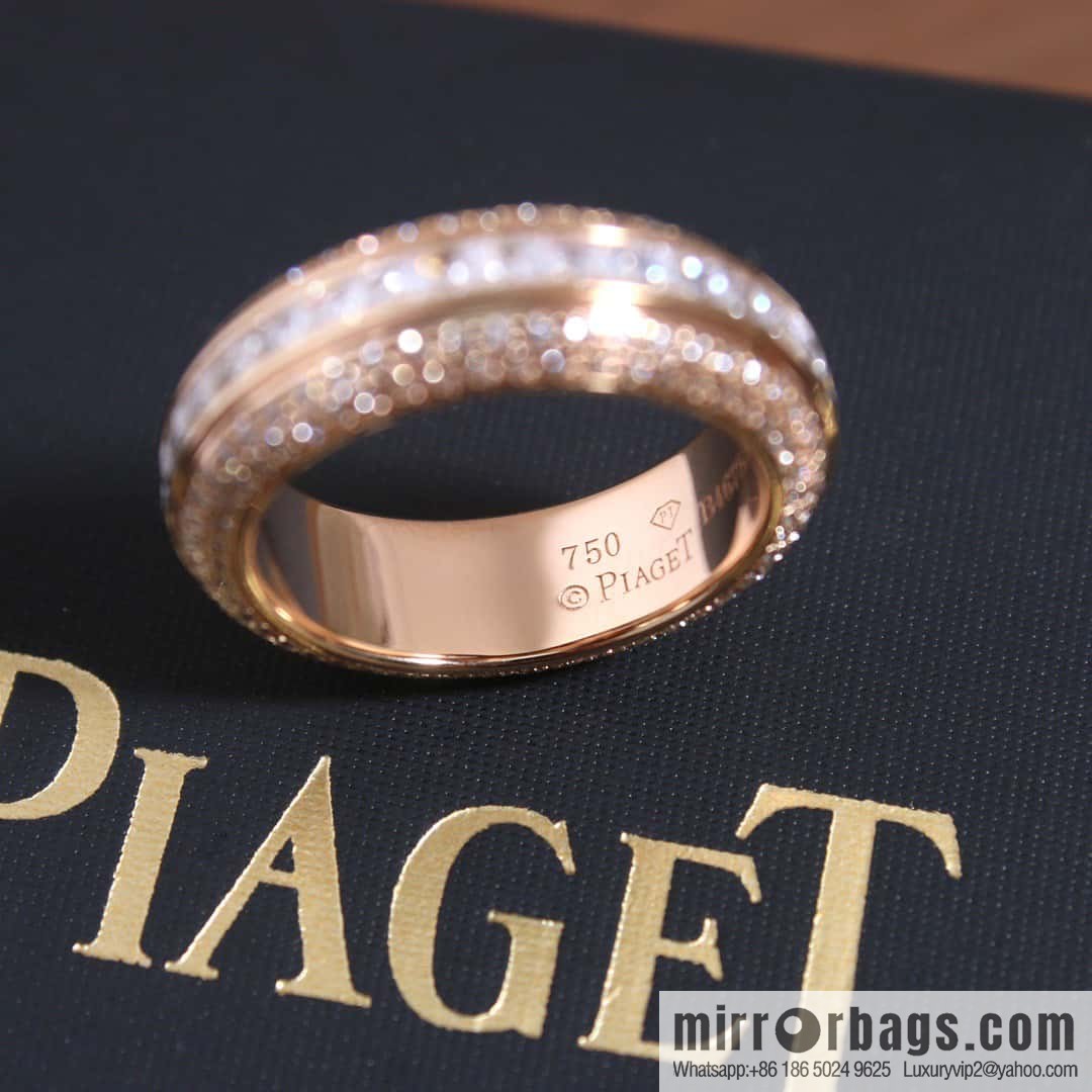 ☀️Piaget Double Row POSSESSION Square Diamond Ring ☀️