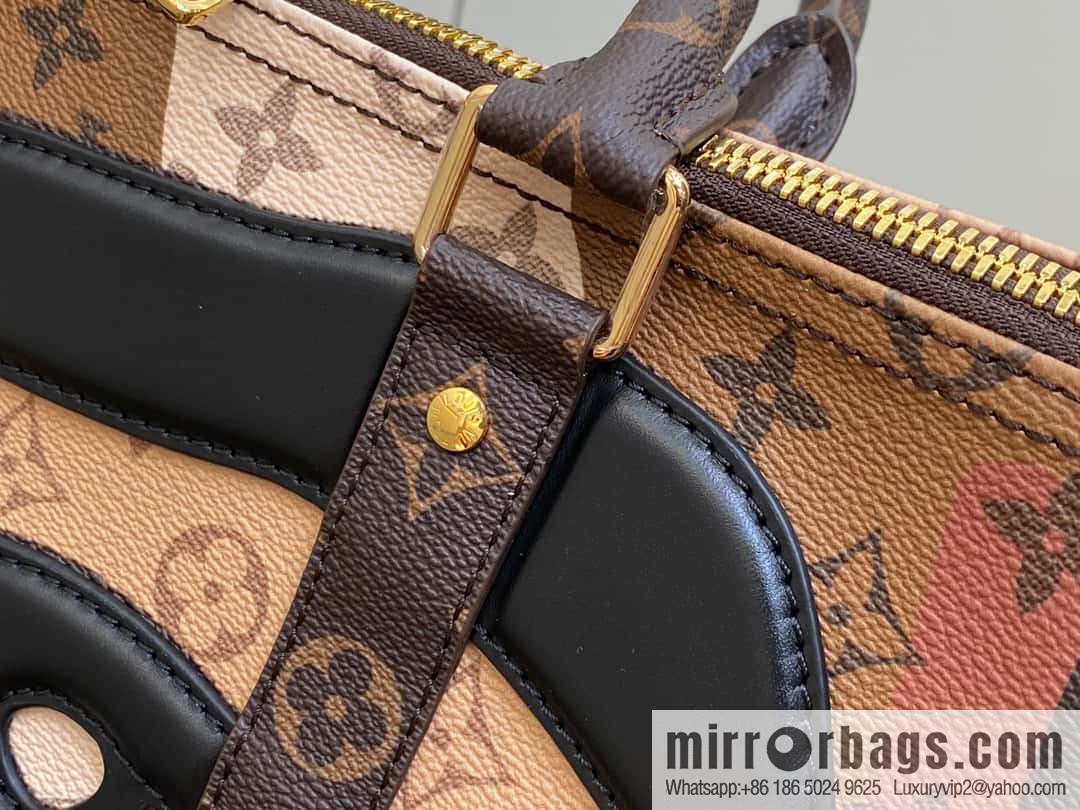 [Boutique‑grade] M46777 monogram (eye series) travel bag series KEEPALL BANDOULIZRE 55 travel bag
