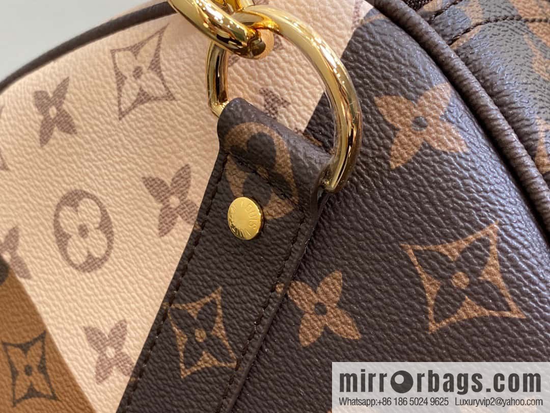 [Boutique‑grade] M46777 monogram (eye series) travel bag series KEEPALL BANDOULIZRE 55 travel bag