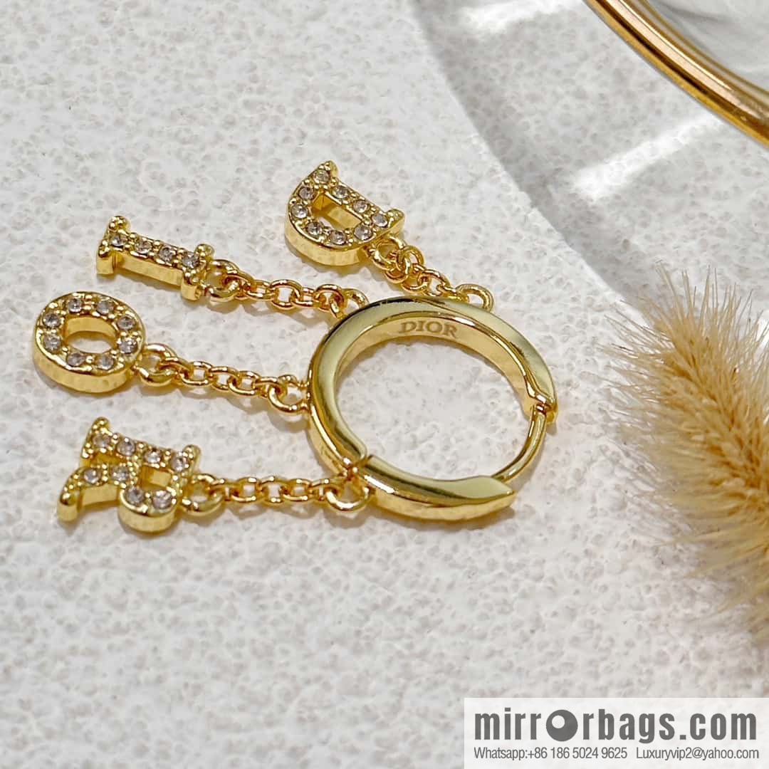 New ☑️ Dior tassel letter earrings stud earrings