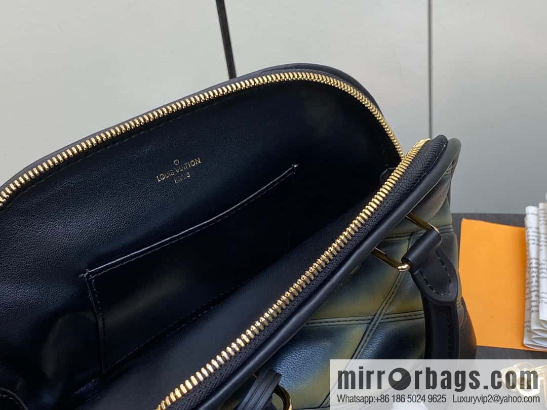 [Premium‑quality] M23666 gradual change diamond, full leather shell bag series Alma BB shell handbag