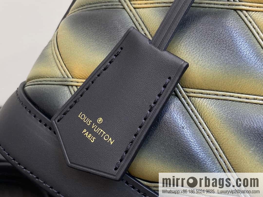[Premium‑quality] M23666 gradual change diamond, full leather shell bag series Alma BB shell handbag