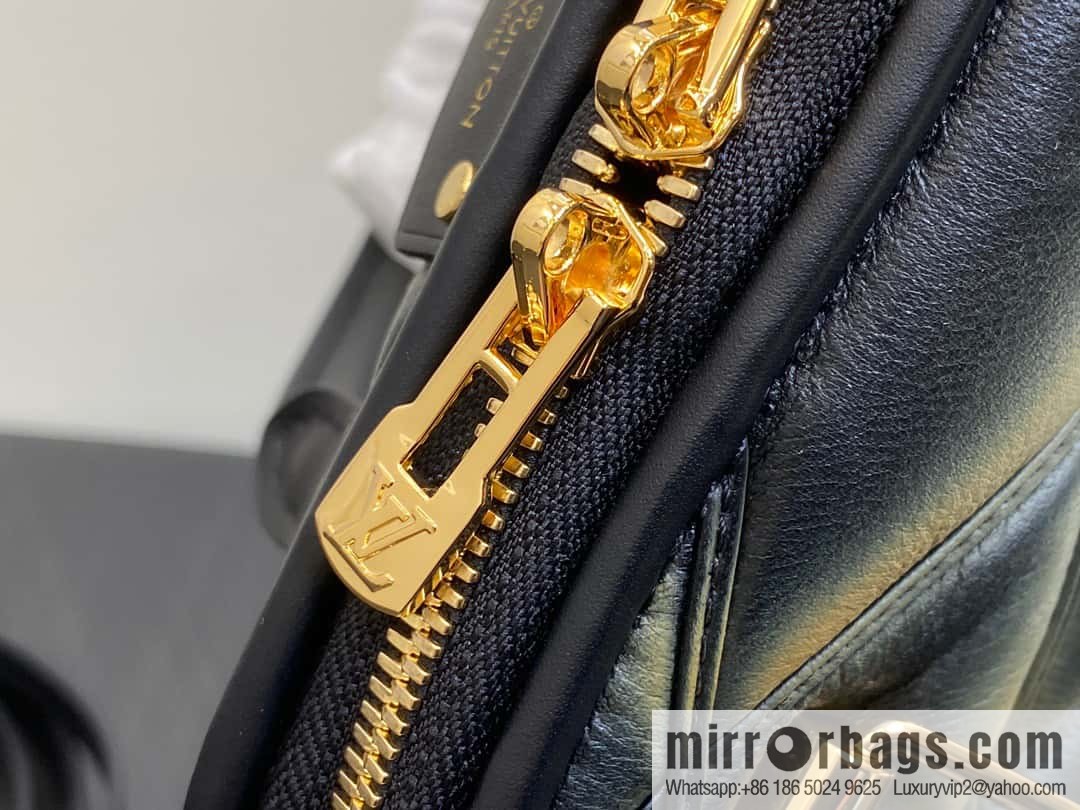 [Premium‑quality] M23666 gradual change diamond, full leather shell bag series Alma BB shell handbag
