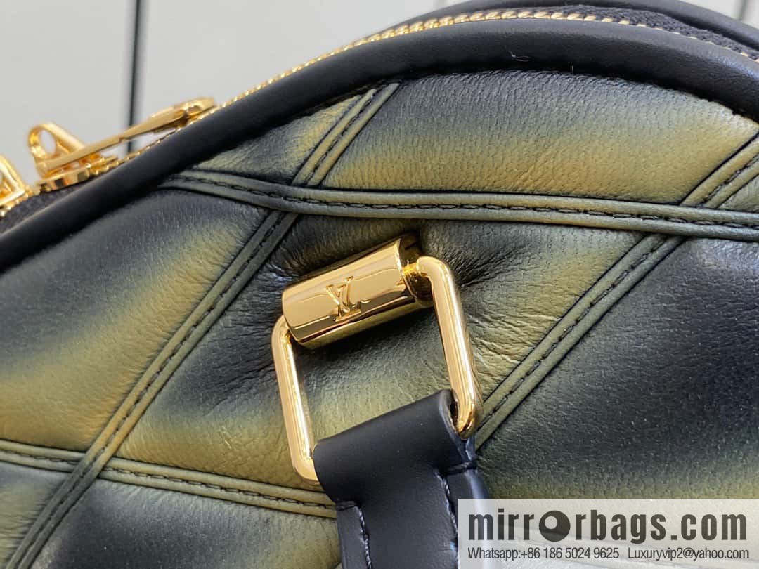 [Premium‑quality] M23666 gradual change diamond, full leather shell bag series Alma BB shell handbag