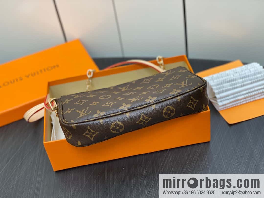 [Premium‑quality] M82766 monogram new version, mahjong bag series POCHETTE ACCESSOIRES handbag
