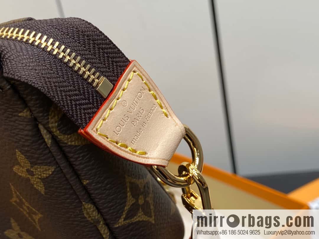 [Premium‑quality] M82766 monogram new version, mahjong bag series POCHETTE ACCESSOIRES handbag