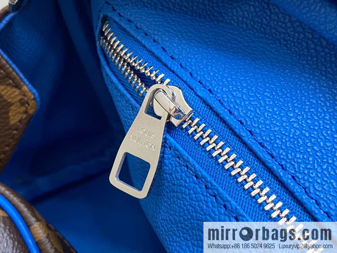 [Boutique‑grade] M46763 monogram blue M44494 pouch toilet bag series DOPP toilet bag