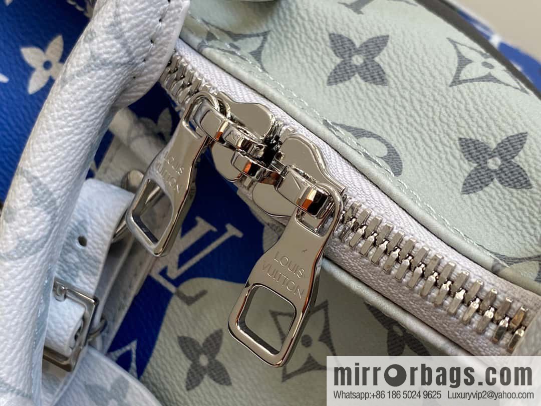 [Boutique‑grade] M23160 white flower (eye series) travel bag series KEEPALL BANDOULIZRE 45 travel bag