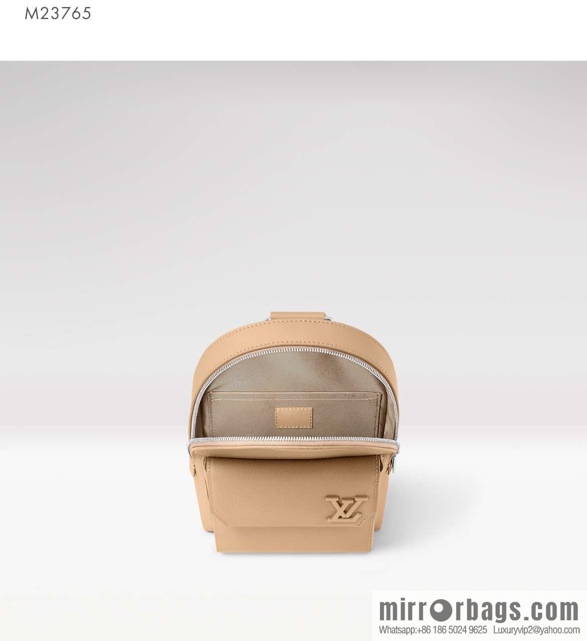 [Boutique‑grade] M23765 blue, full leather breast bag shoulder bag series, autumn and winter new PILOT shoulder bag