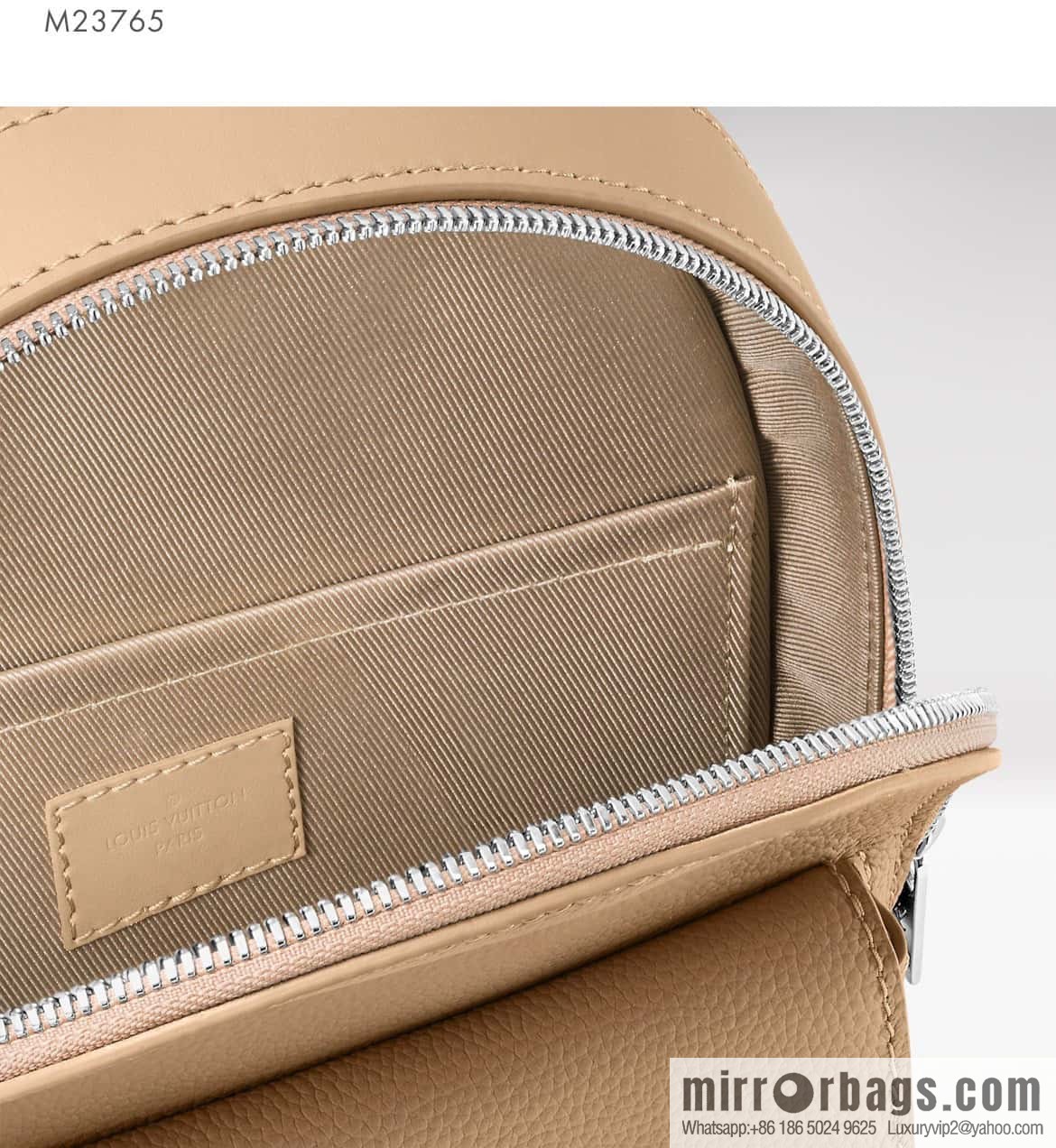 [Boutique‑grade] M23765 blue, full leather breast bag shoulder bag series, autumn and winter new PILOT shoulder bag