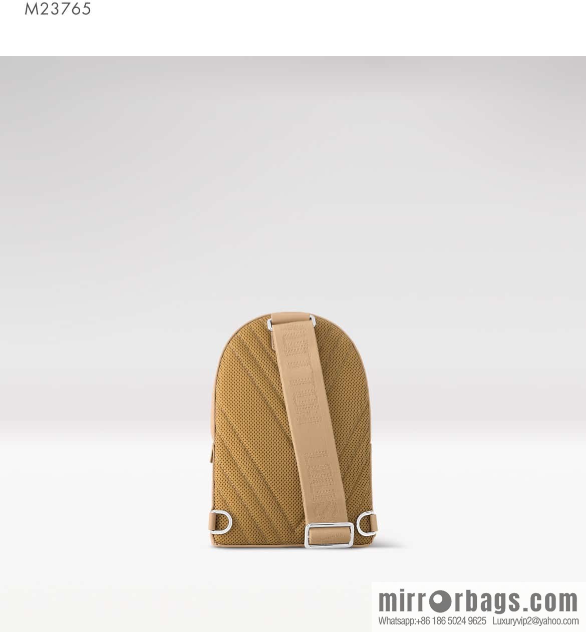 [Boutique‑grade] M23765 blue, full leather breast bag shoulder bag series, autumn and winter new PILOT shoulder bag