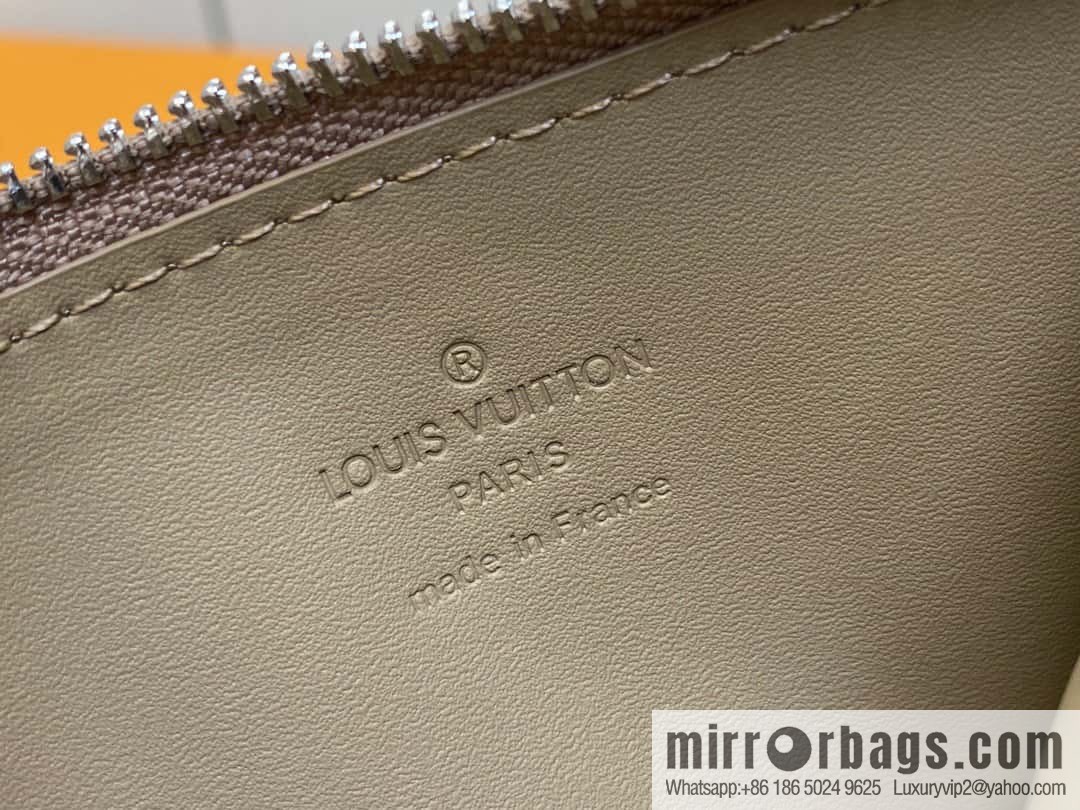 [Boutique‑grade] M82984 apricot, full leather card holder wallet series Coin Aer card holder m82084 82068