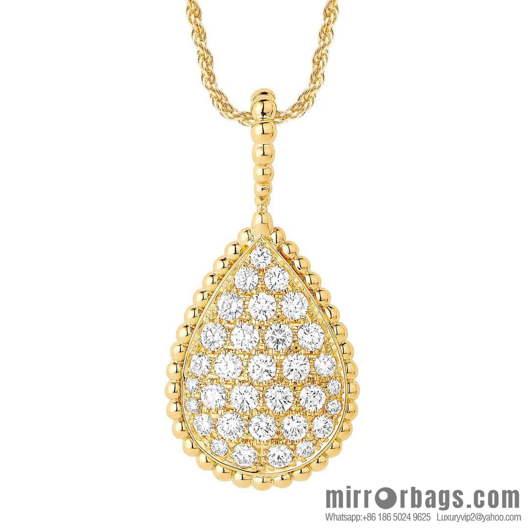 ☀New BOUCHERON/Boucheron SERPENT BOHEME series full of diamond drops 💧 necklace