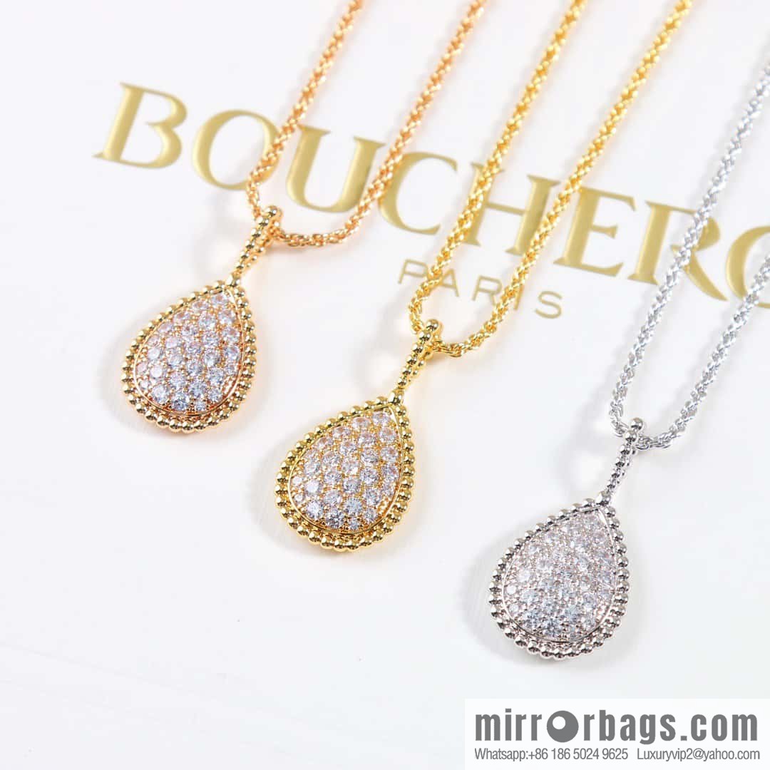 ☀New BOUCHERON/Boucheron SERPENT BOHEME series full of diamond drops 💧 necklace