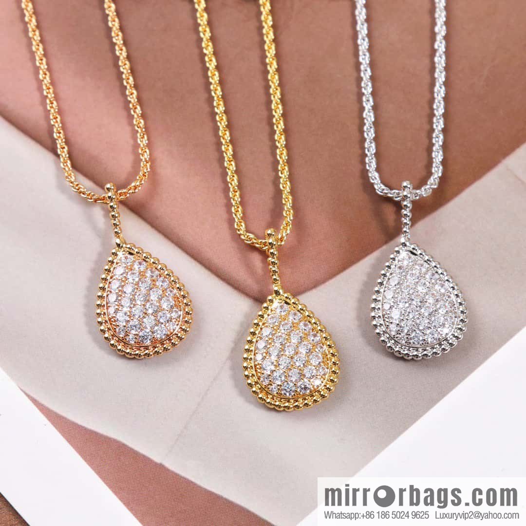 ☀New BOUCHERON/Boucheron SERPENT BOHEME series full of diamond drops 💧 necklace