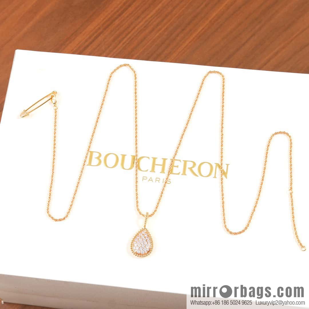 ☀New BOUCHERON/Boucheron SERPENT BOHEME series full of diamond drops 💧 necklace