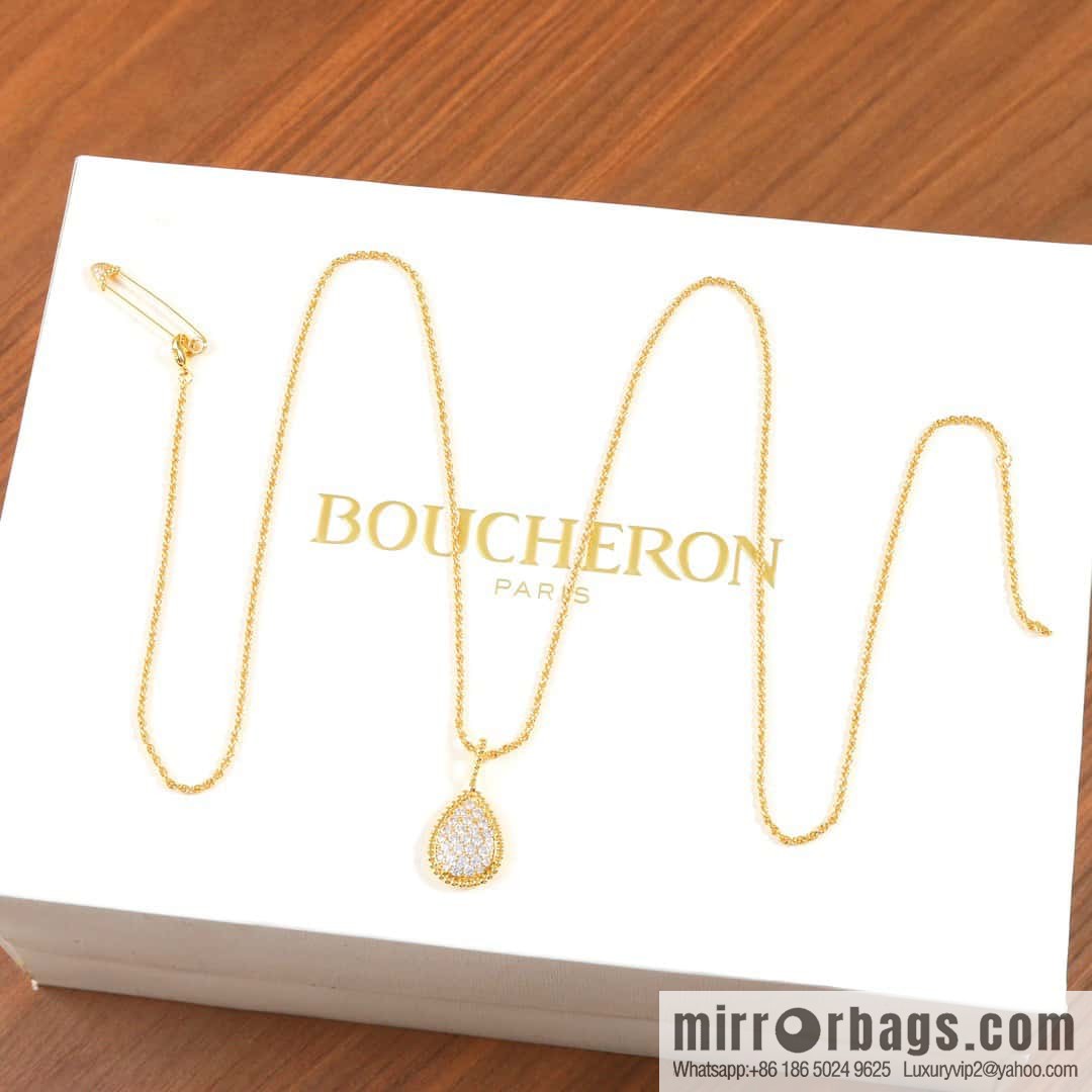☀New BOUCHERON/Boucheron SERPENT BOHEME series full of diamond drops 💧 necklace