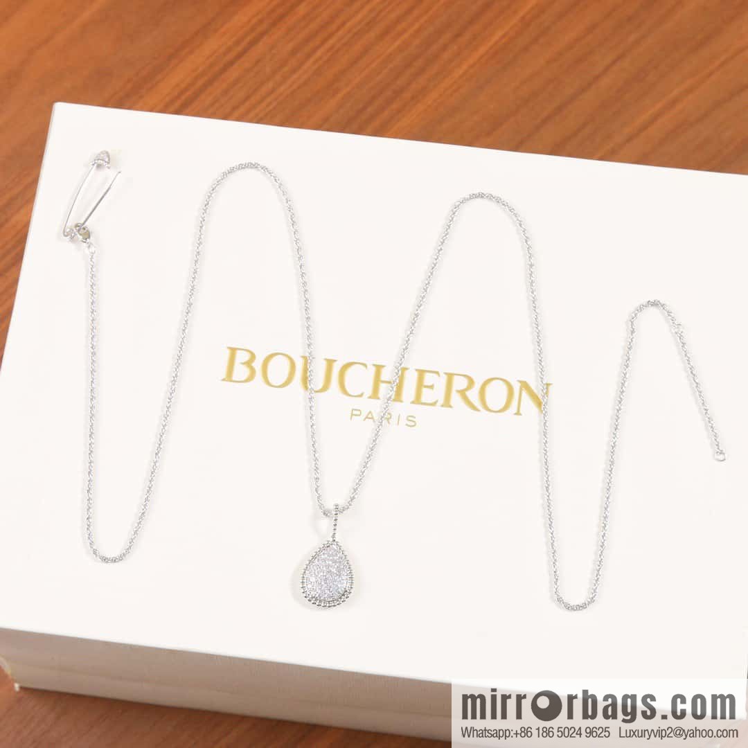 ☀New BOUCHERON/Boucheron SERPENT BOHEME series full of diamond drops 💧 necklace