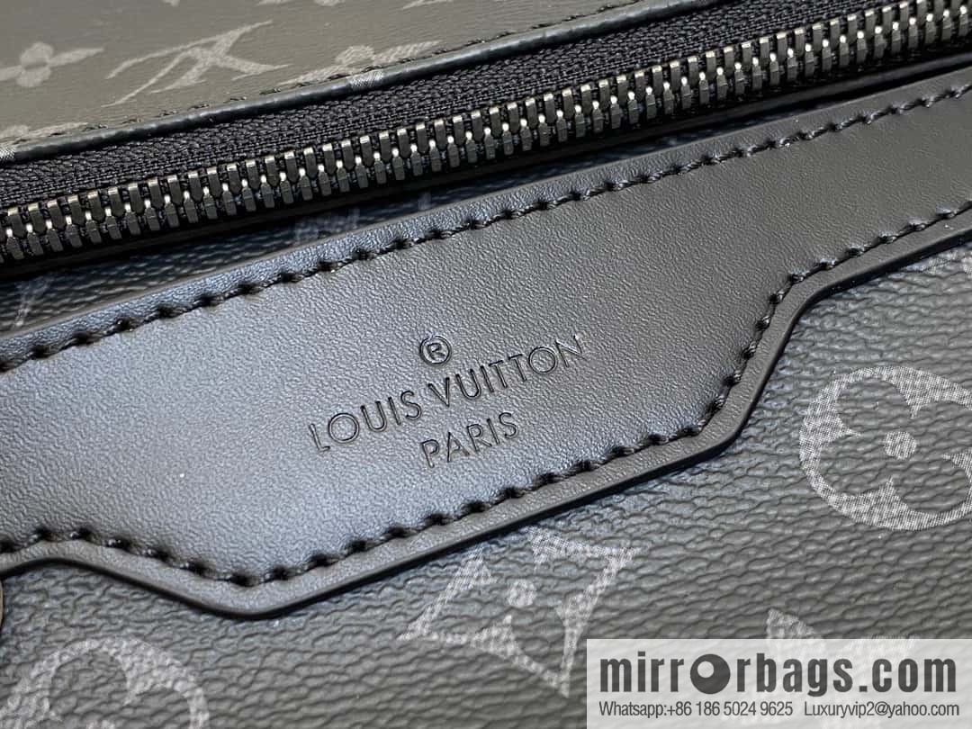 [Boutique‑grade] M69443 black flower, new version, men's bag three-piece messenger bag series Trio messenger bag