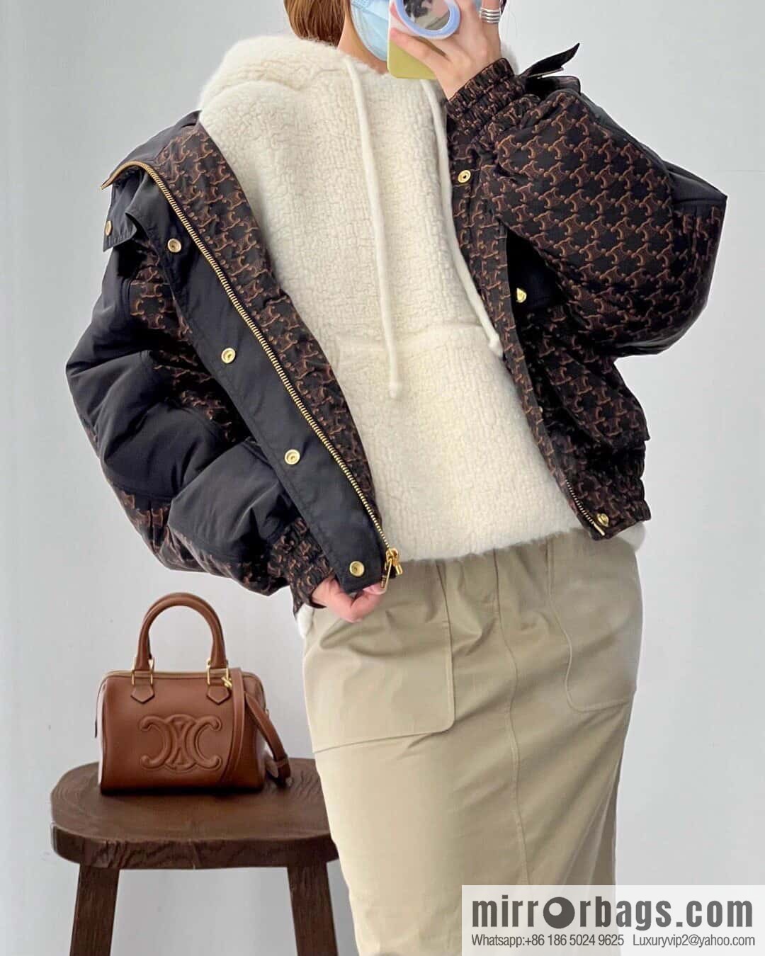 [Premium quality, all-steel hardware γπππππ‘π| small smooth cow leather (fabric) Boston model: 113773