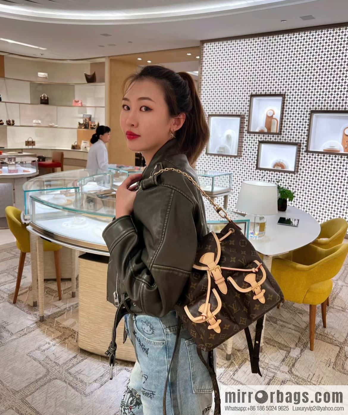 [Premium‑quality] M46932 monogram backpack series Excursion small backpack