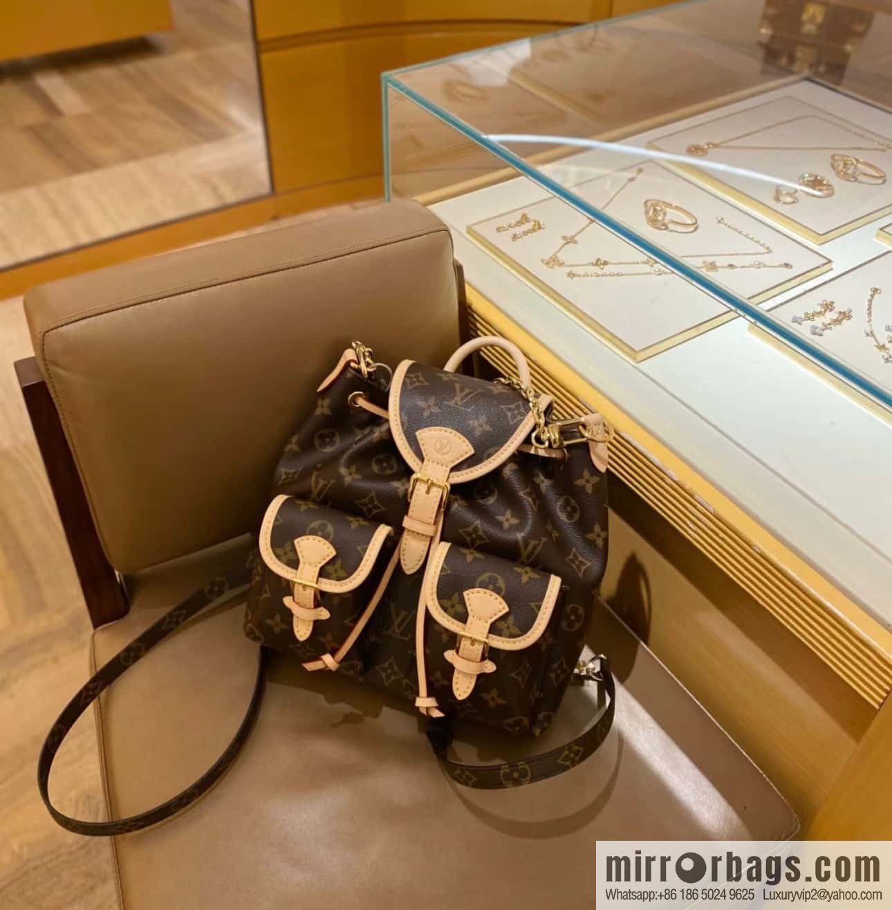 [Premium‑quality] M46932 monogram backpack series Excursion small backpack