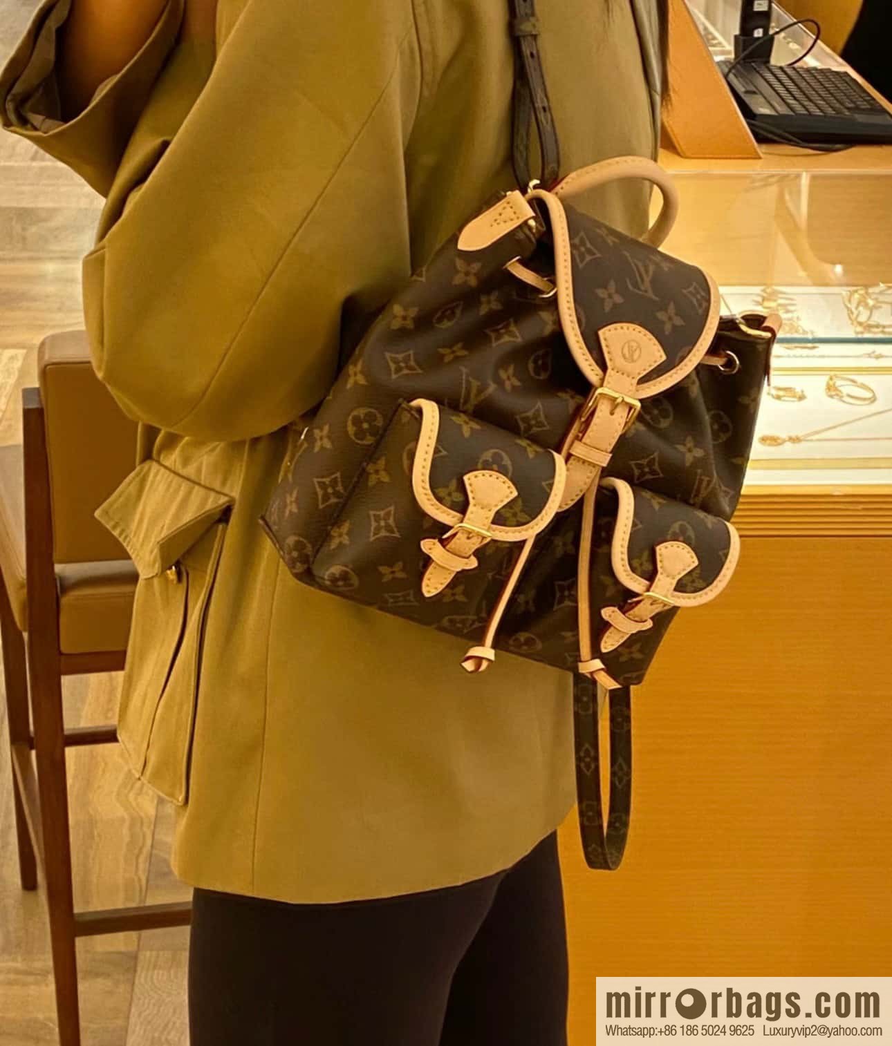 [Premium‑quality] M46932 monogram backpack series Excursion small backpack