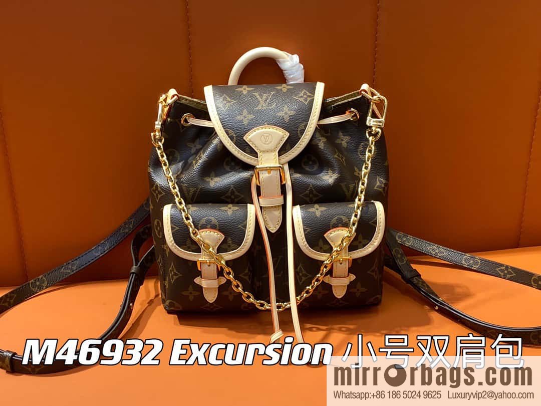 [Premium‑quality] M46932 monogram backpack series Excursion small backpack