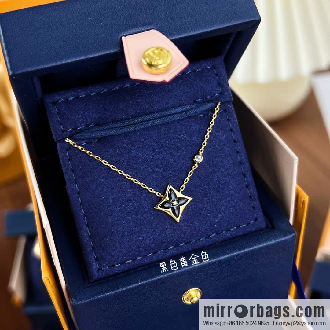 ☀Louis Vuitton Louis Vuitton LV diamond fritillary necklace ☀