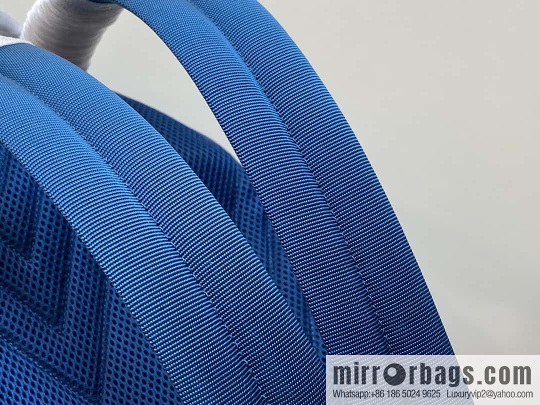 [Premium‑quality] M23735 dark blue, full leather backpack series TAKEOFF backpack LV NEW BACKPACK backpack