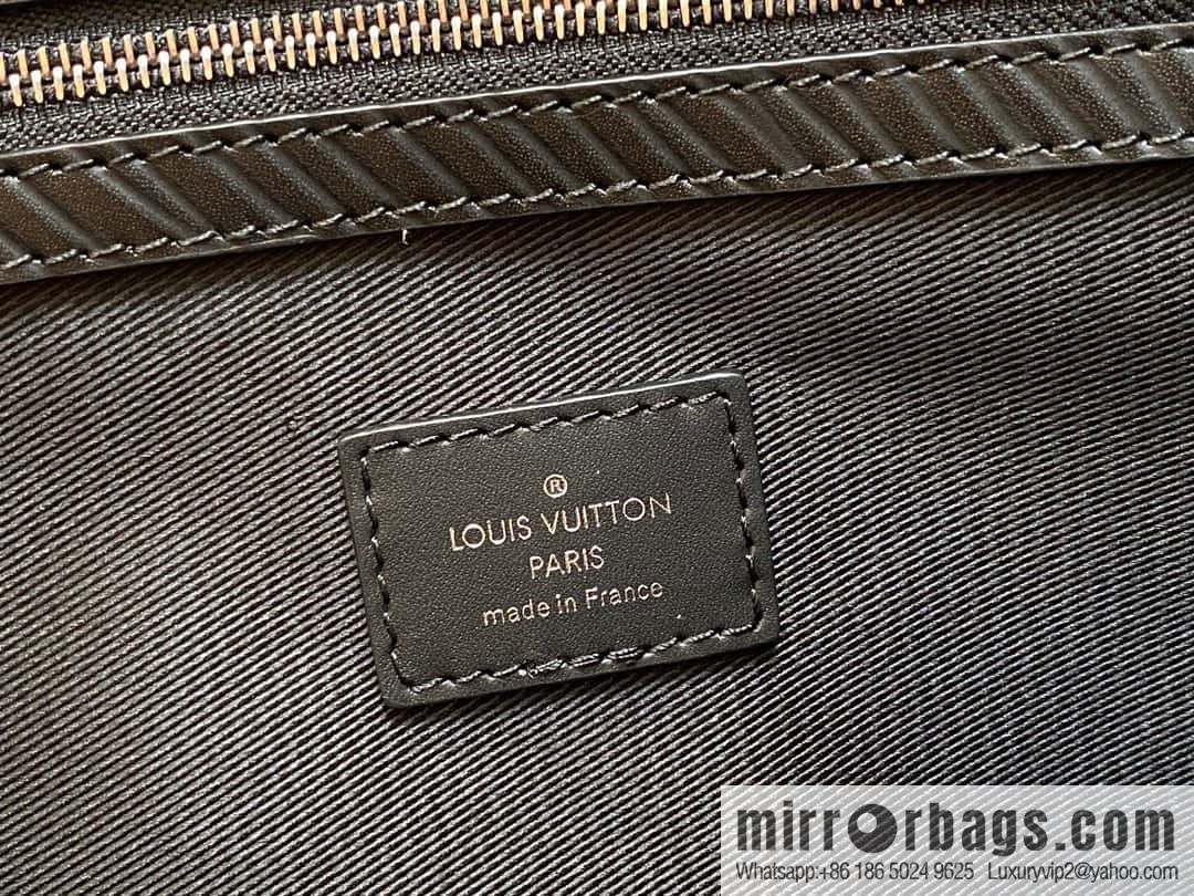 [Boutique‑grade] M23721 black epi full leather travel bag series, this Keepall Bandoulière 50 handbag