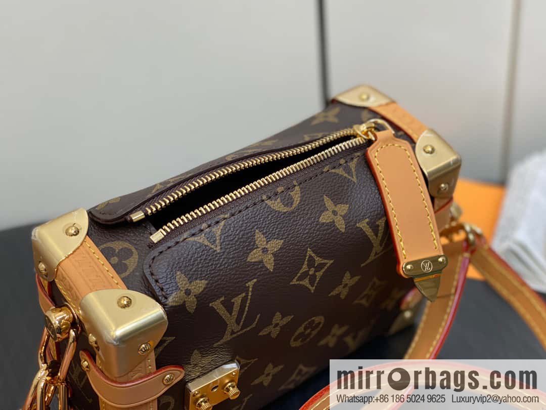 [Boutique‑grade] M46815 monogram mini soft box series side trunk mini handbag M46358 mini monogram